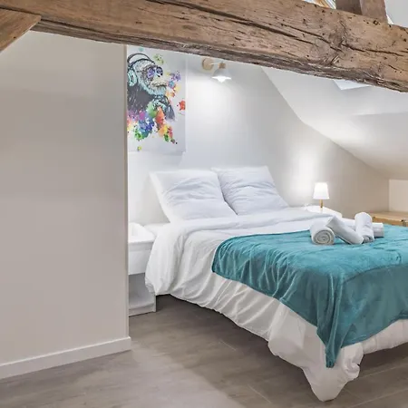 Lejlighed Le Repaire Des Templiers - 6 Pers. - Cour Calme Troyes