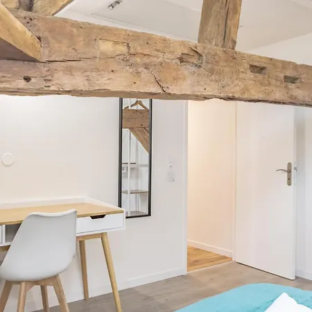 Le Repaire Des Templiers - 6 Pers. - Cour Calme Apartment Troyes